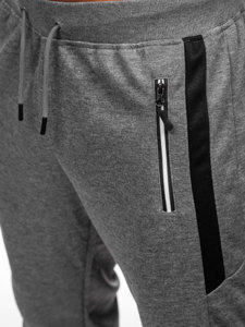 Bolf Herren Sporthose Joggers Schwarz  8K212A