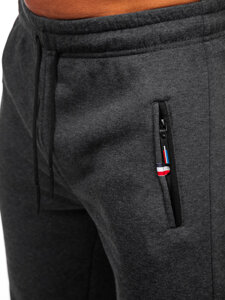 Bolf Herren Sporthose Joggers Schwarzgrau  JX6270