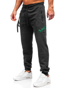 Bolf Herren Sporthose Joggers Schwarzgrau  JX6287