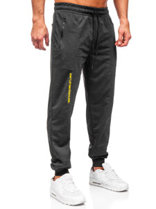 Bolf Herren Sporthose Joggers Schwarzgrau  JX6333