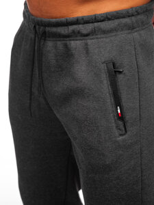 Bolf Herren Sporthose Joggers Schwarzgrau  JX6603