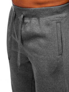 Bolf Herren Sporthose Joggers Schwarzgrau  MS002