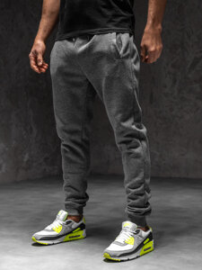 Bolf Herren Sporthose Joggers Schwarzgrau  XW01-C