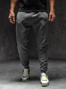 Bolf Herren Sporthose Joggers Schwarzgrau  XW01-C