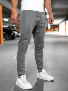 Bolf Herren Sporthose Joggers Schwarzgrau  XW06A