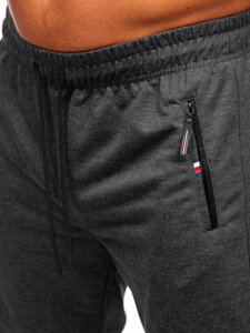 Bolf Herren Sporthose Schwarzgrau  JX6320