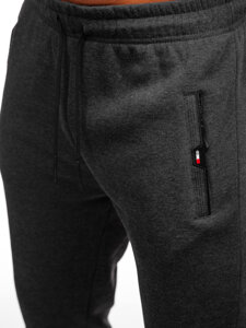 Bolf Herren Sporthose Schwarzgrau  JX6601