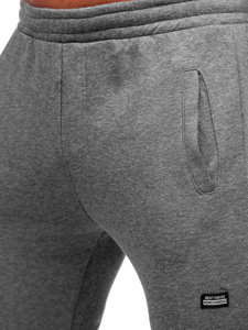 Bolf Herren Sporthose Schwarzgrau KK2231