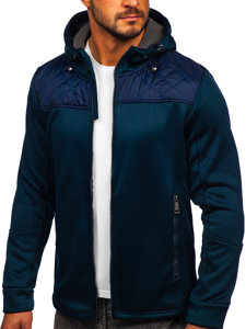 Bolf Herren Sportjacke Dunkelblau  HH014