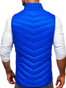 Bolf Herren Steppweste Blau  13073