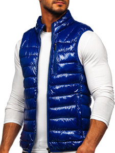 Bolf Herren Steppweste Blau  R0109A