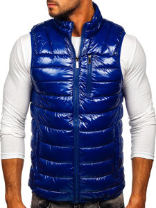 Bolf Herren Steppweste Blau  R0109A