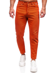 Bolf Herren Stoffhose Orange  GT