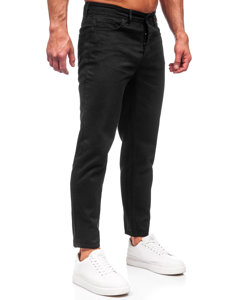 Bolf Herren Stoffhose Schwarz  GT