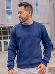 Bolf Herren Sweatshirt Indigo  2001A