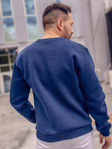 Bolf Herren Sweatshirt Indigo  2001A