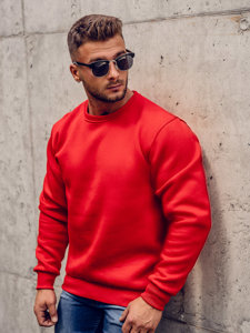 Bolf Herren Sweatshirt Rot  2001A