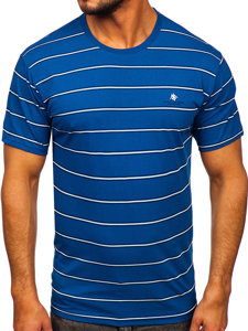 Bolf Herren T-Shirt Blau  14952