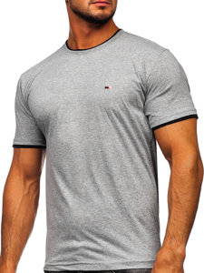 Bolf Herren T-Shirt Grau  14316