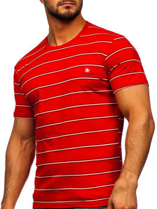 Bolf Herren T-Shirt Rot  14952