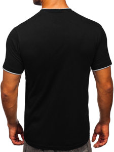 Bolf Herren T-Shirt Schwarz  14316