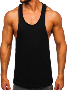 Bolf Herren T-Shirt Tank Top Schwarz  1245