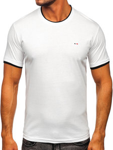 Bolf Herren T-Shirt Weiß  14316