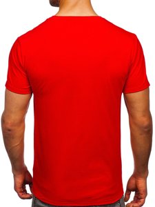 Bolf Herren T-Shirt mit Motiv Dunkelblau Y70012