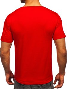 Bolf Herren T-Shirt mit Motiv Rot KS2652