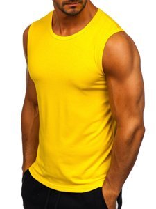 Bolf Herren Tank Top Gelb  99001