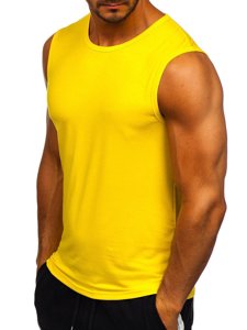 Bolf Herren Tank Top Gelb-Neon  99001