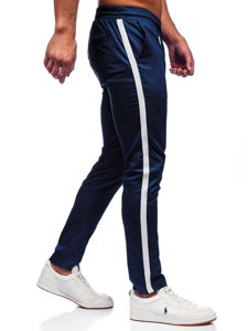 Bolf Herren Textilhose Jogger Pants Dunkelblau  0013