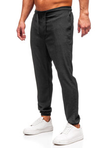 Bolf Herren Textilhose Joggers Anthrazit  0065