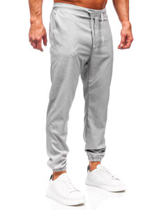 Bolf Herren Textilhose Joggers Grau  0065