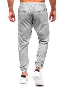 Bolf Herren Textilhose Joggers Grau  0065