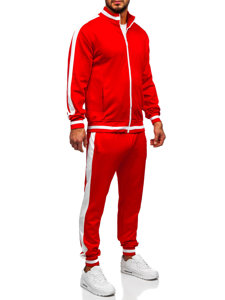 Bolf Herren Trainingsanzug Rot  8C99