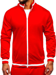 Bolf Herren Trainingsanzug Rot  8C99