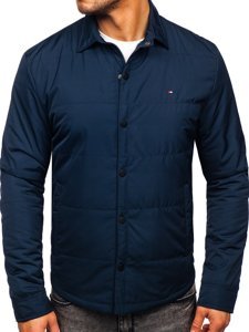 Bolf Herren Übergangsjacke Dunkelblau  2068