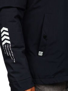 Bolf Herren Übergangsjacke Dunkelblau 5985