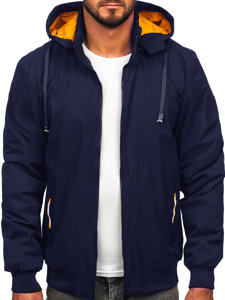 Bolf Herren Übergangsjacke Dunkelblau  84M3016