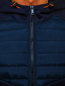 Bolf Herren Übergangsjacke Dunkelblau  KS2232