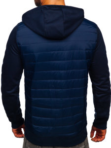 Bolf Herren Übergangsjacke Dunkelblau  KS2232