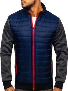 Bolf Herren Übergangsjacke Dunkelblau  TY50