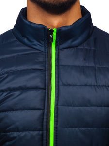 Bolf Herren Übergangsjacke Dunkelblau  TY51