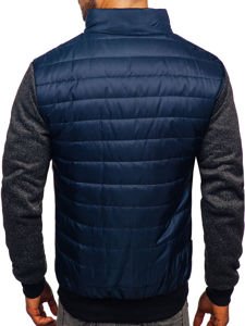 Bolf Herren Übergangsjacke Dunkelblau  TY51