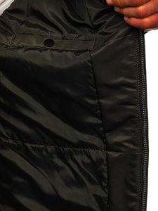 Bolf Herren Übergangsjacke Parka Grün  JK363