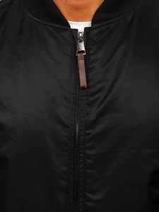 Bolf Herren Übergangsjacke Parka Schwarz  JK363