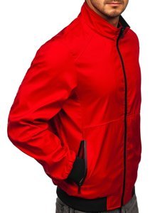 Bolf Herren  Übergangsjacke Rot 6782