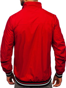 Bolf Herren Übergangsjacke Rot  7342