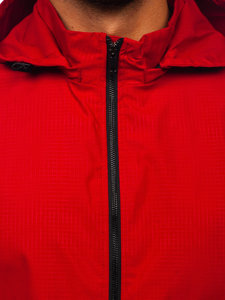 Bolf Herren Übergangsjacke Rot  7349